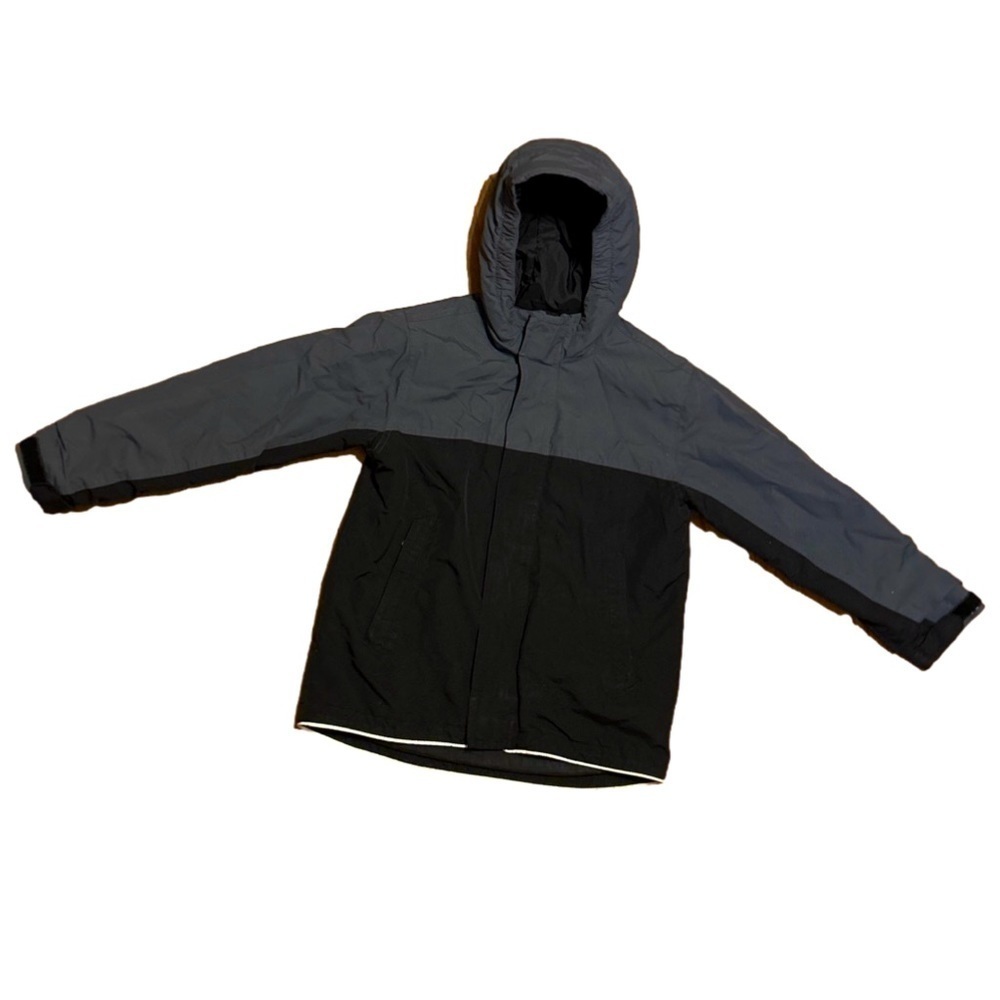 Lands End hooded jacket Size S 8
